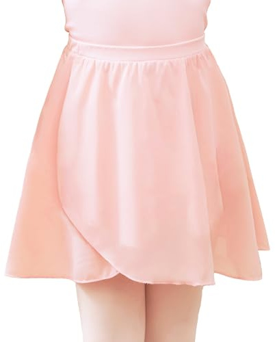 Tancefair Jupe de ballet pour filles Jupe de danse à enfiler avec ceinture élastique pour filles et femmes