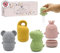 Lucky Koala® Badewannenspielzeug I Badespielzeug für Baby und Kinder I Schimmelfreies Design | Wasserspielzeug ab 3 Monate I Spritztier für Badespaß I Lebensmittelqualität Silikon (Tiere)