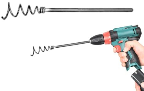 Unkrautjäter | Entwurzelungswerkzeug, bohrbetriebenes Entwurzelungswerkzeug, Metall-Bohraufsatz für Hof, Gras, Rasen, Garten