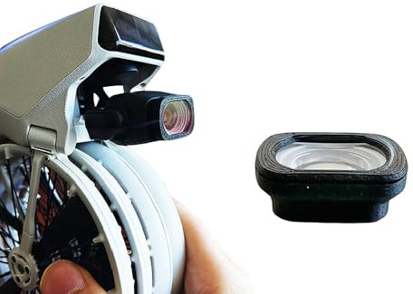 Lente gran angular HD profesional para DJI FLIP Mini cámara ojo de pez de 24 mm, ligera y duradera, campo de visión ampliado de lente de cámara de 110°, filtros magnéticos de cámara multicapa para