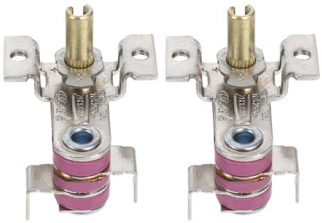 ELAYARD Interruptor Radiador Aceite, Termostato para Radiador Eléctrico y Controlador de Temperatura de Calefacción Eléctrica, 16 a 250 V, 2 Piezas Color Aleatorio Estilo Aleatorio
