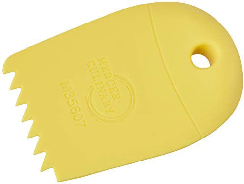 Mercer Culinary Silicone Saw Tooth Plating Wedge, Multi-Colour, 3 3/4 x 2 1/2 (9.5 x 6.4 cm)