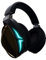 ASUS ROG Strix Fusion 500 Gaming Headset with Headset-to-Headset RGB Light Synchronisation via Mobile App Control, Hi-Fi-Grade ESS DAC and Amplifier and 7.1 Virtual Surround, Black