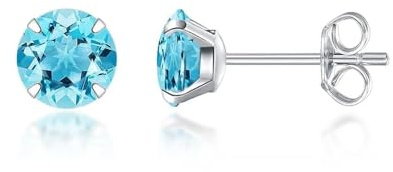 Limerencia Pendientes de Titanio Hipoalergénicos G23, Grado de Implante de Titanio Puro F136, 5mm Pendientes Circonita Cúbica,Oejas sensibles adecuadas para hombres, mujeres y niños.