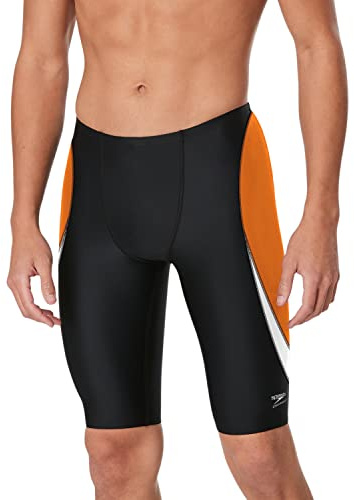Speedo Simbyxor i Endurance+tyg med sammanfogade lagfärger för män – tillverkare upphört