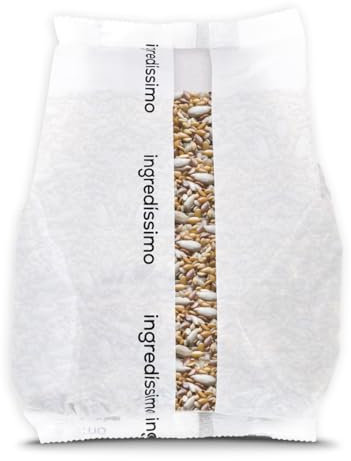 Ingredíssimo - Mix 5 Semillas Gourmet 1kg | Lino, Sésamo, Girasol | Alto en Fibra, Omega 3 y Proteínas | Vegano, Ket