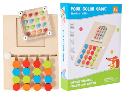 Spizummp Slide Puzzles for Kids - Educational Single Player Battle Tabletop Game Supplies Toys,Brain Teaser Puzzles | for Boys Girls Home Child Preschool Classroom