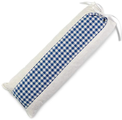 8 Kräuter Duftkissen ca. 35x13cm - blau-weiß - Kräuterkissen Duftbeutel Kräuter-Mix Duftsäckchen