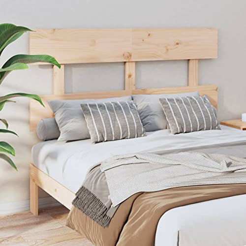 Festnight Kopfteile 1 STK.Kopfteil aus Stoff Bettkopfteil BraunWandschutz Bett Bettkopfteil für Bettgestell Schlafzimmer Headboard 164 x 3 x 81 cm Stoff