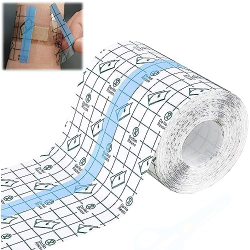 10cm*10m rollo de esparadrapo de ducha, vendaje impermeable de esparadrapo de ducha, vendaje adhesivo del tatuaje vendaje transparente, vendaje protector de la piel de la ducha