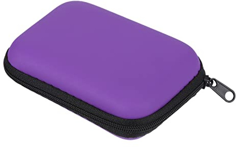 PATIKIL Dart Case, Multi-Functional EVA Darts Carrying Storage with Mesh Pockets for Darts, Tips, Flights, Accessories, Purple