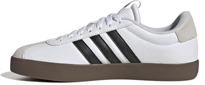 adidas Mujer Vl Court 3.0 Shoes, Cloud White/Core Black/Grey One, 40 EU