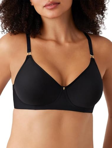 Wacoal Simply Done Seamless Wire Free T-Shirt Bra Black 36DDD