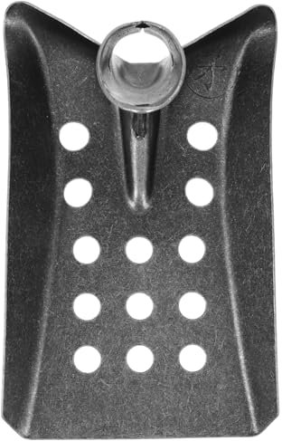 TOYANDONA Pala De Metal para Drenaje Shovel De Herramienta para Tamizar Barro y Residuos para Saneamiento De y Desagües Pala Resistente y Duradera