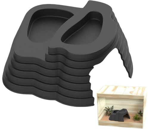 Sköldpadda Vattenskål Antislip PVC Sköldpaddsbalja Med Ramp | Amfibier Sköldpaddshabitat Vattenskål För Gecko, Orm, Ödla, Reptiler & Groddjur