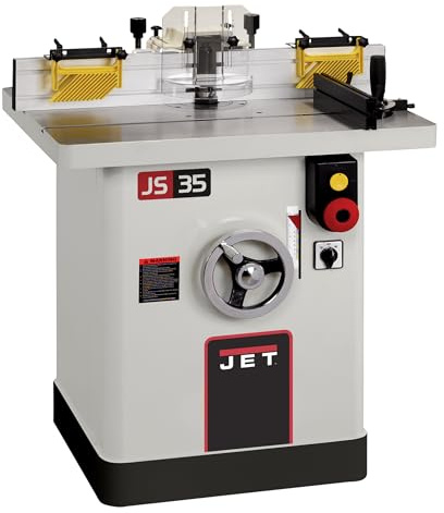 JET 5-HP Spindle Shaper, 230V 1Ph (Model JWS-35X5-1)