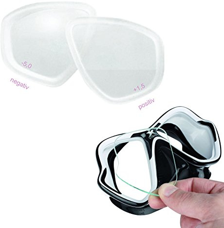 Mares X-Vision 2014 Brillengläser, transparent, Größe 50 negativ Links