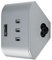 Osram LED Corner USB Sockel Zubehör, für Unterbau-Leuchte, für innenanwendungen, USB Sockel, 80, 0 mm x 90, 0 mm x 44, 0 mm