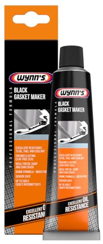 Wynn's Silicona Juntas Motor, Cárter de Aceite y Tapa Levas, Negro –80 ml