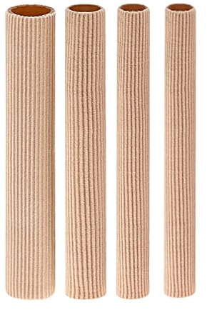 YSTrillion Protezione Dita Piedi,4 Pezzis Silicone Protezione Dita Piedi,Copri Dita in Gel Tagliabile,Protezione Tubolare Gel Per Prevenire,Vesciche,Calli,Dita dei Piedi e Dita 3 Dimensioni