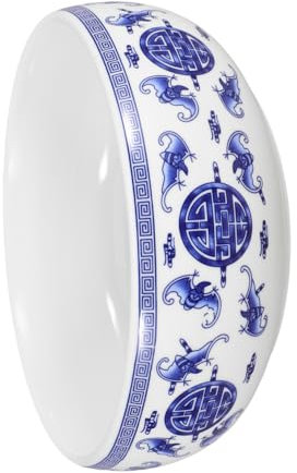 Hemobllo Pot Succulent Hydroponique Pot De Fleurs Chinois Contenant De Cactus en Céramique Jardinière à Bol De Nénuphar Bol De Jardinière Lys à Eau Céramique