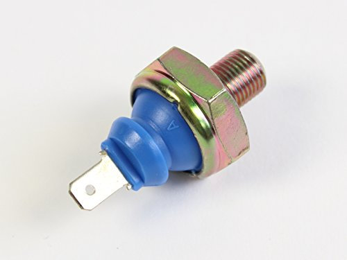 X-Parts Öldruckschalter Schalter blau 0,15 0,30 Bar Mechanisch Druckknopf Normal Open Blau Durchsteckmontage IP54 1 stück