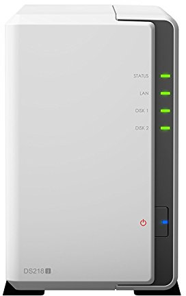 Synology DS218j 2-Bay 4TB Bundle mit 2X 2TB HDs