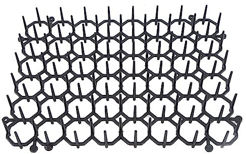 Kattavskräckande matta Anti Dog Network Scat för katter Hundar Skydda växter Inomhus Utomhus Repellent Träning Plast Spike Mat