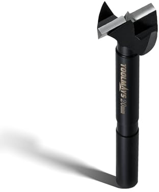 TOOLMAYS Forstnerbohrer 20mm, Länge 90 mm Astlochbohrer für Holz, Professioneller Holzbohrer
