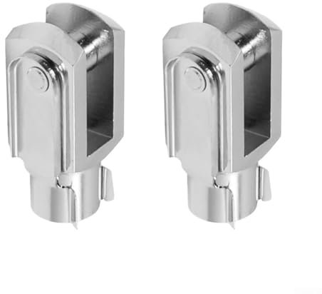 M8 X 1 25 Threaded Air Cylinder Rod Joint and Spring Pin Pack of Two Items