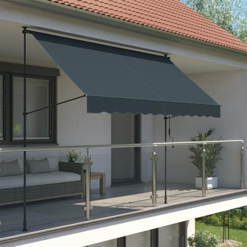 empasa Klemmmarkise 'ILANGA' Balkon Markise Klemm-Markise, UV-beständig und höhenverstellbar