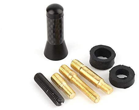 Keenso 3,5 cm mini bilantenn, universell kolfiber stubby antennersättning