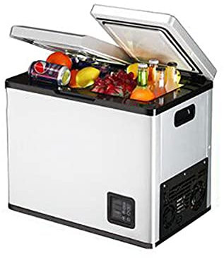 XIAOLIN Refrigerador De Automóviles 12 Volt Coche Frigorífico 18l Zona Dual Frigorífico Freezer, -22 A -10 ℃ RV Compresor Eléctrico Cooler Al Aire Libre, Viajes