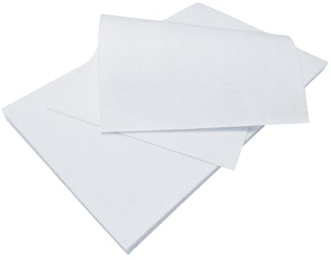 Jtnohx Fogli di feltro bianco, tessuto di feltro colore per l'artigianato, 12 pezzi 1 mm di spessore 20x30cm morbido tessuto quadrato per artigianato fai da te e progetti di cucito