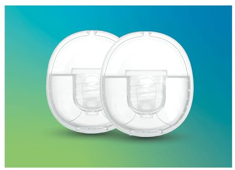 Ardo Melia Pumping Wearable Collection Cups Replacement Parts Set. BPA Free | Breast Pump Accessories with 24mm Breast Shells, Milk Collector Cups, Lip Valves & Diaphragms – BPA Free, Hands-Free Pumping
