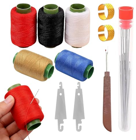 36 PCS Sewing Tool Set, Stainless Steel Sewing Needles Set, Needle and Thread Kit, Stainless Steel Needles Set, for Beginners, Travel-Friendly DIY Craft Kit Travelers