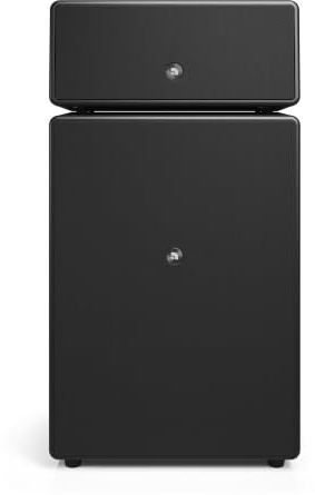 Audio Pro Drumfire II W - Altavoz WiFi y Bluetooth de 300W, Multiroom, AirPlay 2, Google Cast, Spotify Connect - Negro