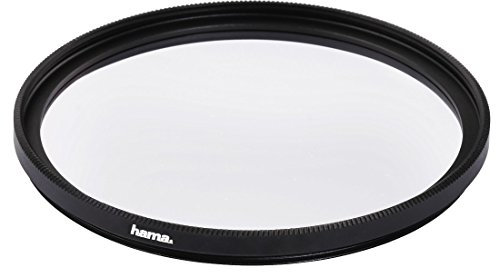 Hama Filtre UV (anti-UV et protection, compensation 4X, traitement antireflet, pour objectifs d'appareils photo 43 mm, O-Haze, traité) Noir