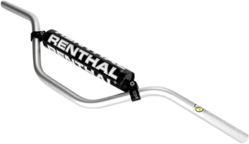 Renthal 757-02-SI-01-185 Silver 7/8 Aluminum Handlebar