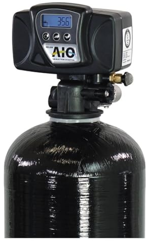 AIS10-25SXT Air Injection Iron, Sulfur, and Manganese Removal Oxidizing Water Filter for Whole House Water Filtration Fleck 5600SXT AIO by Oceanic Water Systems