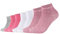 Camano Unisex Kurzsocken 7er Pack 35/38 pink mel.