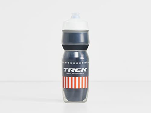 Bontrager Trek Voda Ice Stars and Stripes - Borraccia termica per bicicletta, 591 ml, colore: Blu/Bianco