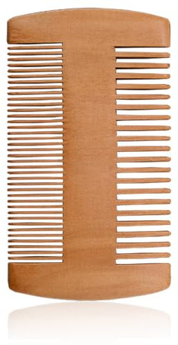 EIHI Bartkamm und Bartbürsten-Set für Herren, Bartbürste, Bartpflegebürste für alle Haartypen – Reisen, Styling und Pflege