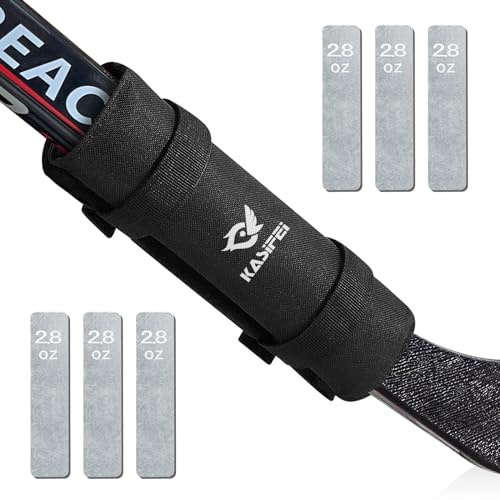 kasifei Hockey Stick Weight - Adjustable Weight 2.8 to 16.8 Ounce - Hockey Training Aid for Stick Handling and Shooting Skills - Helps You get a Harder Hockey Shot and Quicker Hands