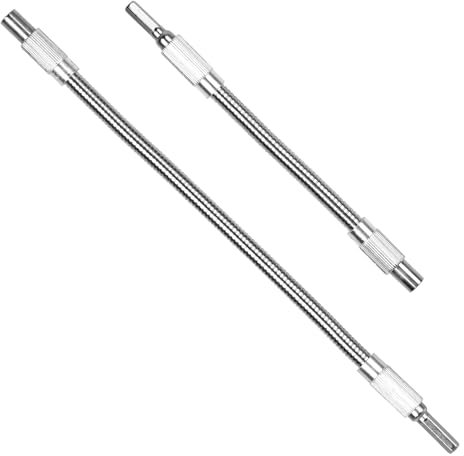 OWLMATE 2 supporti magnetici per punte angolari, set di prolunga per cacciavite, punta per trapano 1/4 Hexshank, 200 mm e 300 mm