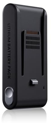 Proscenic Batteria Originale P16 Aspirapolvere senza Fili (Grigio-Metallizzato), Batteria Staccabile e Ricaricabile