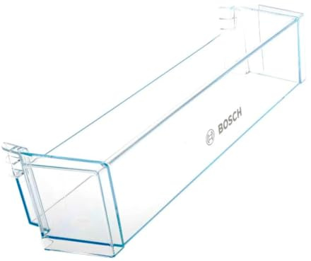 Bandeja para Botellas de Frigorífico Bosch 00709646 | Repuesto Original | Portabotellas para Puerta de Nevera Bosch | Material Resistente | Mayor Organización y Capacidad de Almacenamiento