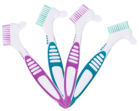 VERDANVERSE 4pièces Brosse De Nettoyage Pour Coquille De Tortue Outil De Nettoyage Pour Coquille De Tortue Brosse à Dent Pour Double Tête Pour Aquarium