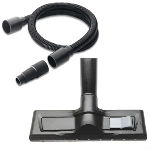 Replacement Dry Suction Nozzle for WD3 WD4 WD5 WD6, Floor Nozzle for Wet and Dry Vacuum with Foot Switch, Includes Hose & Adapter