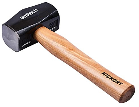 Amtech A0600 70oz (2kg) Club Hammer with Hickory Handle